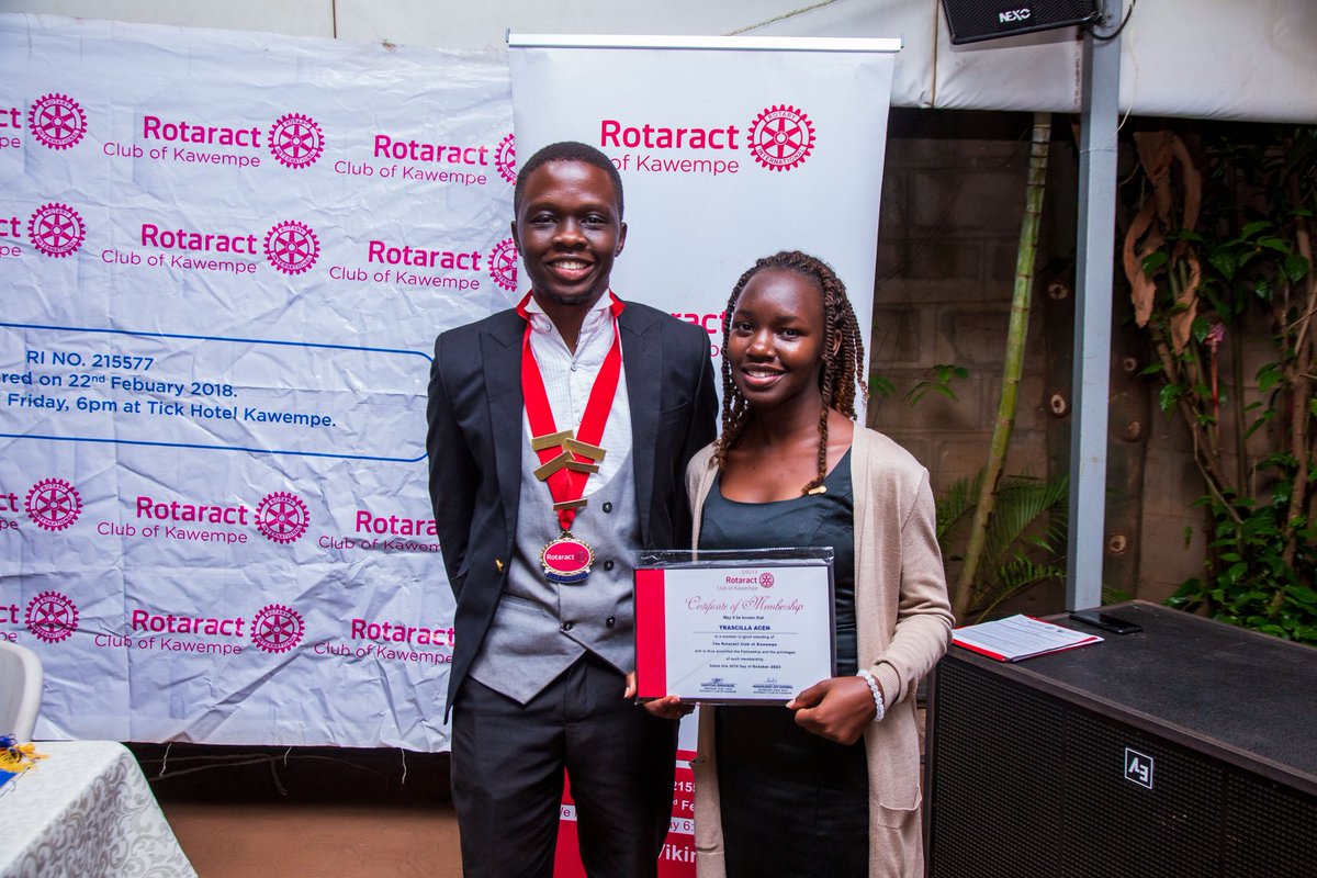 RctKawempe's tweet image. The greatest leader is not necessarily the one who does the greatest things. He is the one that gets the people to do the greatest things.Weve moved and we keep moving , Photo moments of presidents of past &amp;amp; future of Kawempe. #ItsTimeToJoinRotaract