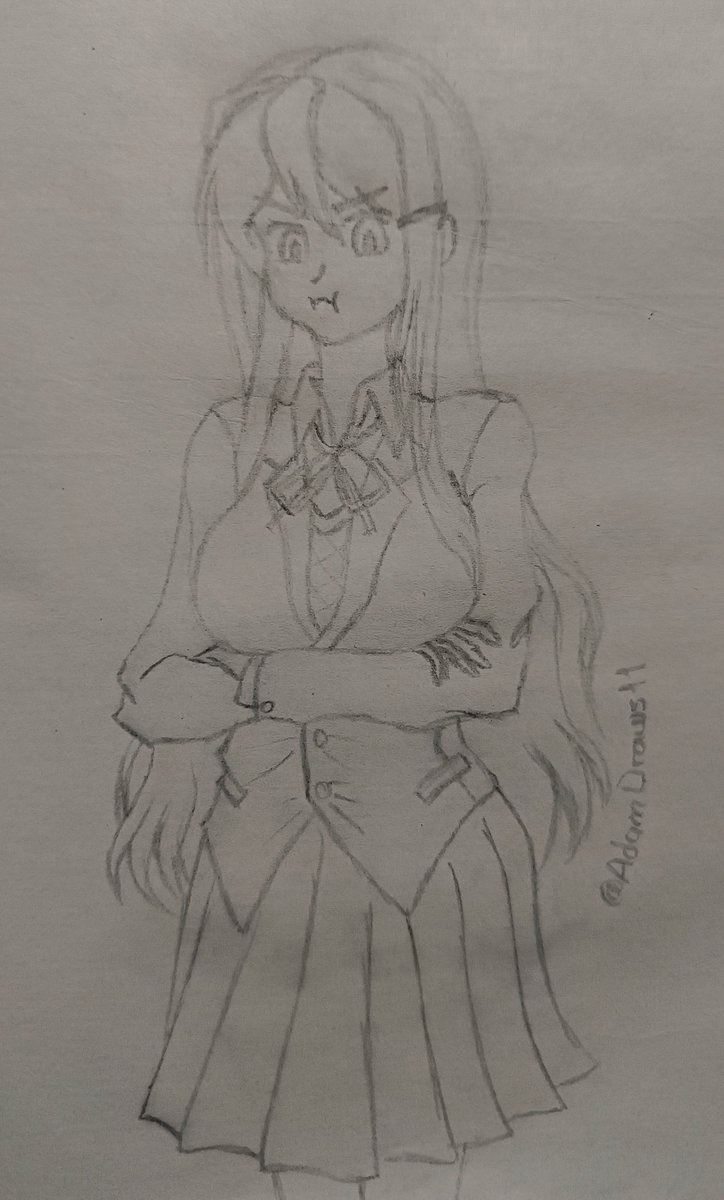 AdamDraws11's tweet photo. My digital pen worn out so this year is gonna be in traditional pencil and paper, not as perfect as it could be but Happy Birthday @SquadalaGuy2!!! https://t.co/LxNbAfwHLD