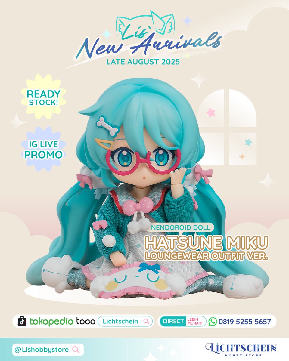 lishobbystore's tweet photo. ✨ New Arrivals Alert! ✨

Mau lihat koleksi baru lainnya?
📖 Full katalog ada di Toco
🎥 Atau bisa juga dapetin dengan harga spesial di Instagram Live setiap Rabu – Jumat, 18.30

Jangan sampai kelewatan, Lis-tener~ 🔥

https://t.co/uL4uA4aIFS https://t.co/V6XXu9LHSv