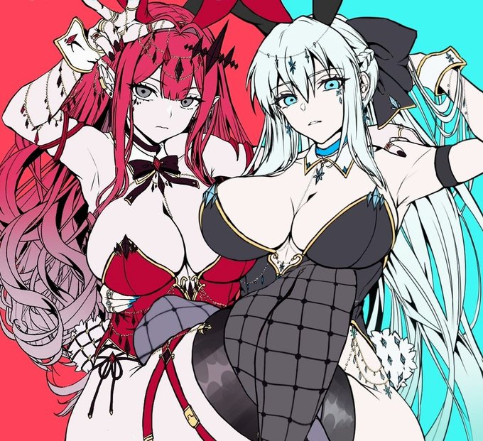 ⸜🐰⸝❤💙 #バニーの日 