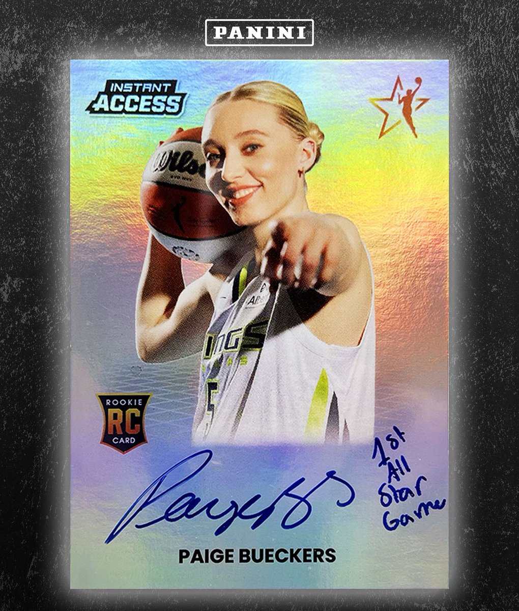 PaniniAmerica's tweet image. She didn’t have to “adjust” to the league, she just adjusted the record books.

Congratulations to Panini Exclusive Athlete @PaigeBueckers on dropping 44 points,  a new WNBA rookie record and the highest scoring night of ANY player in the league this season.

#WhoDoYouCollect