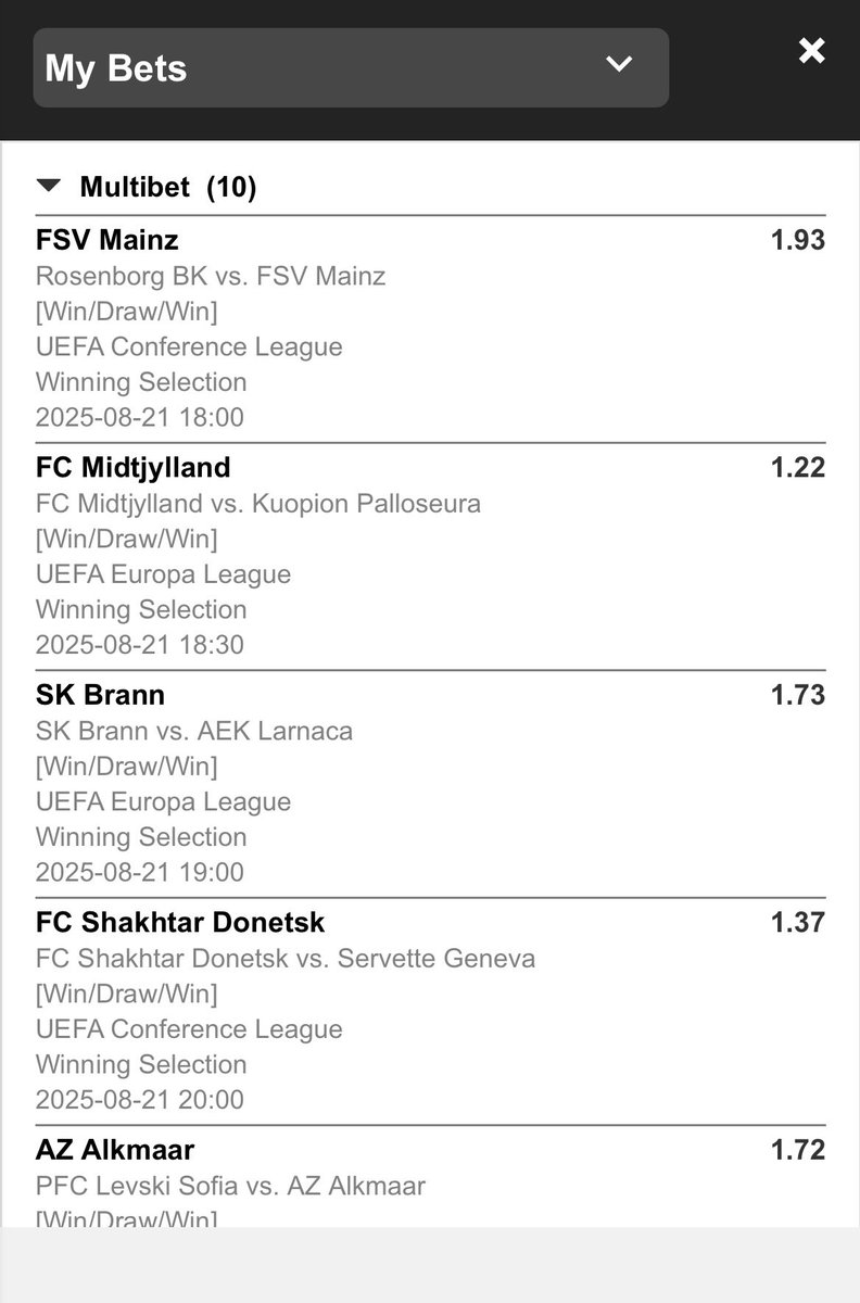 Thembixaba50's tweet photo. Strongest Straight Win.
Betway Code BWBFD687D. https://t.co/xm9rAaGHWZ