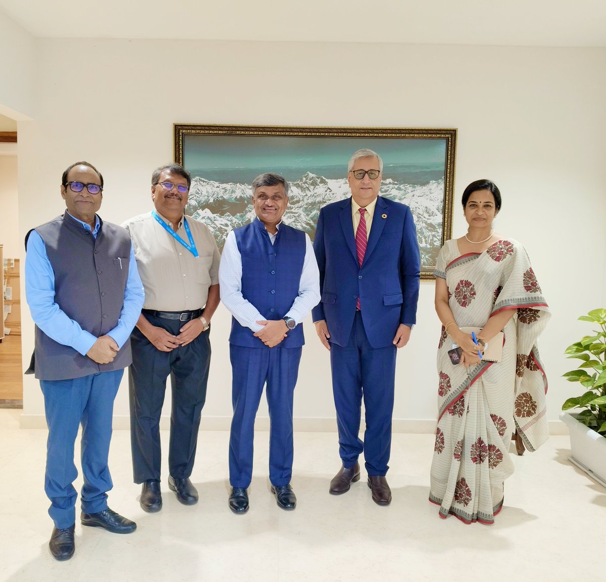 UNOPS India (@unops_india) on Twitter photo Mr <a href="/sanjaymathur_my/">Sanjay Mathur</a>, <a href="/UNOPS/">UNOPS</a> Asia Pacific Regional Director, along with the country team, met with the Mr Srinivas Katikithala, <a href="/Secretary_MoHUA/">Srinivas Katikithala</a> to discuss key projects in India's urban cities. <a href="/UNinIndia/">United Nations in India</a> Mr <a href="/sanjaymathur_my/">Sanjay Mathur</a>, <a href="/UNOPS/">UNOPS</a> Asia Pacific Regional Director, along with the country team, met with the Mr Srinivas Katikithala, <a href="/Secretary_MoHUA/">Srinivas Katikithala</a> to discuss key projects in India's urban cities. <a href="/UNinIndia/">United Nations in India</a>