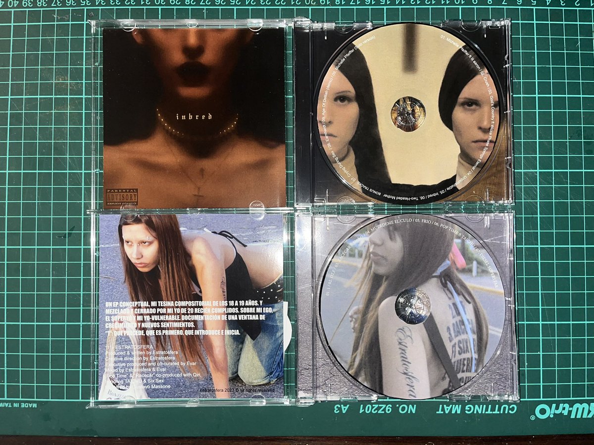 ilovemusicds's tweet photo. Algunos encargos de esta semana✨
Pedí tu propio CD personalizado YA🚨 https://t.co/5Y54uWbEC0
