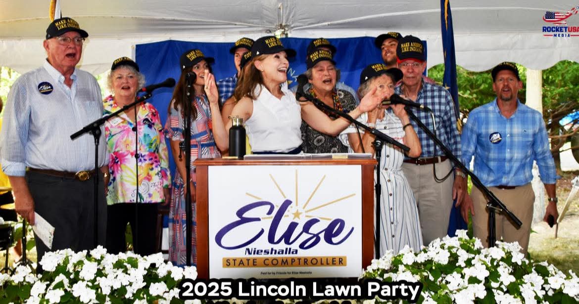 Make America Like Indiana!!! What a GREAT celebration we had at the 2025 Lincoln Lawn Party of how good it is to be a Hoosier with our state being the 4th lowest debt per capita state in the nation with balance budgets, healthy cash reserves and a AAA credit rating! And now,