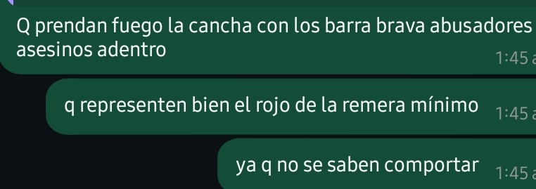 _scandazul's tweet photo. realmente creo q es la solución, con los q mataron y con los q aplauden como focas en tw a los "hinchas" agresivos q arruinan todo https://t.co/FSpiuHEv56