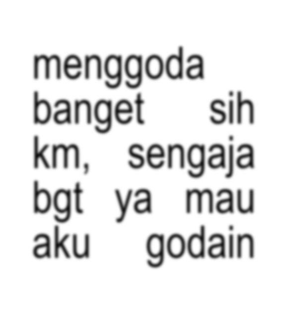 Sengaja kan?