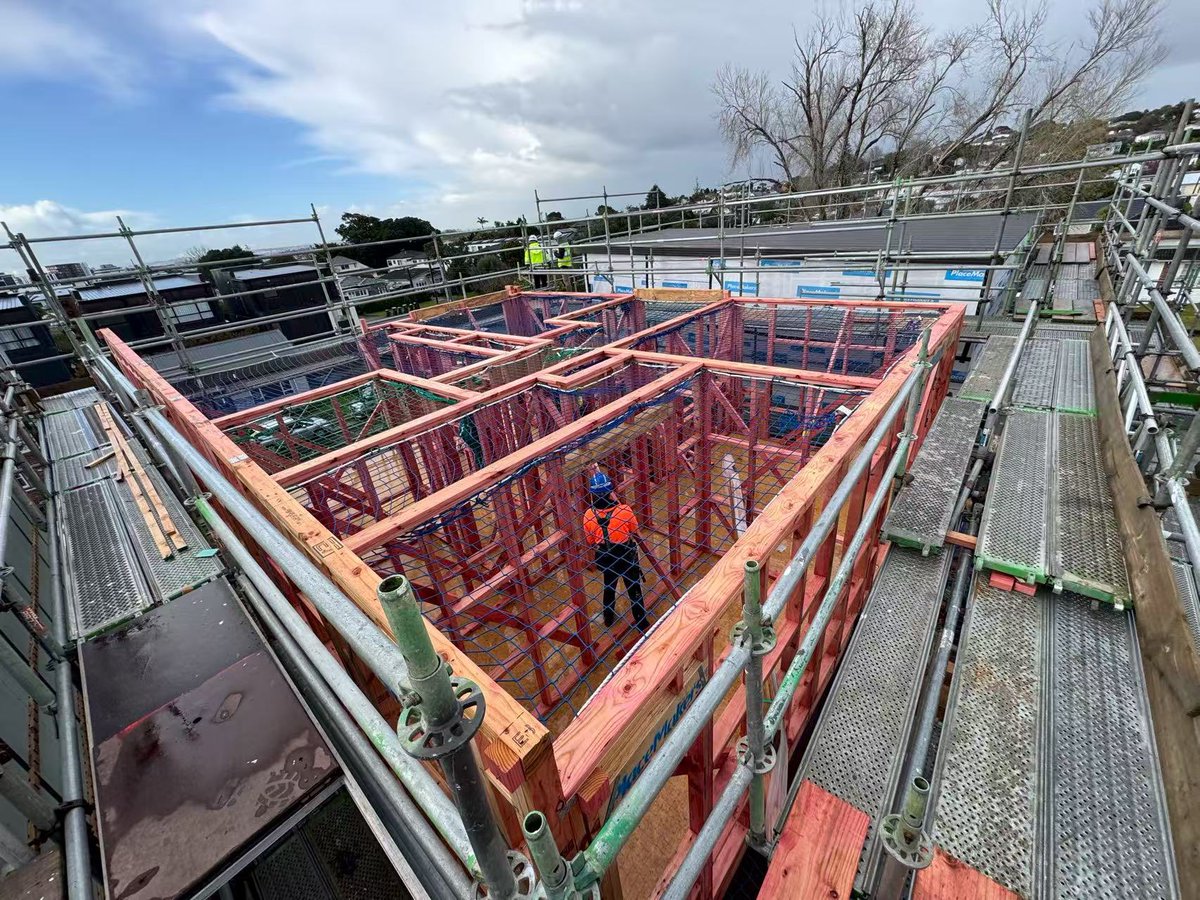 McCoreGroupLtd's tweet photo. Ferguson Project | July Update
The Ferguson project continues to progress strongly, with scaffolding now fully completed. Our team has moved into the next stage of works, focusing on the installation of exterior walls and roofing.
#FergusonProject #McCoreGroup https://t.co/pw47BbW2yb