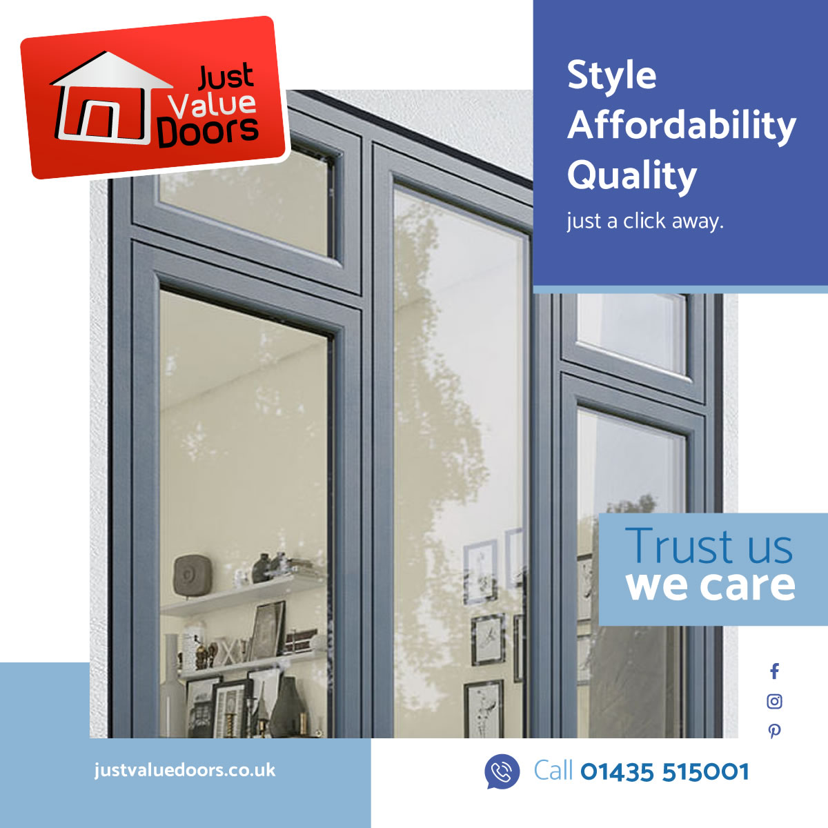 JustValueDoors's tweet photo. Secure, silent, sophisticated.
Our UPVC Flush Casement Windows lock tight, reduce noise, and elevate aesthetic—10% OFF this week only!
👉 https://t.co/88MpBkokhe

#SecureWindows #FlushDesign https://t.co/KMz1sH2eMR