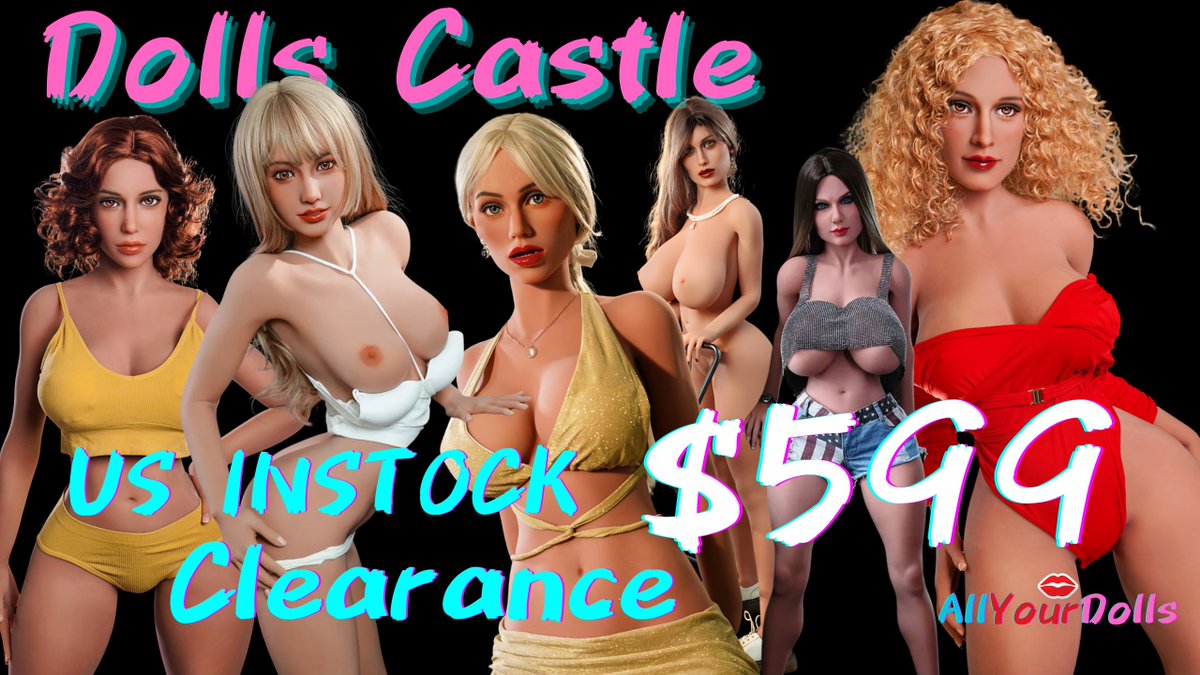 AllYourDolls's tweet photo. ✨ Dolls Castle US Warehouse Clearance ✨
6 lovely dolls now only $599 each.
For our North America friends, fast delivery within 7 days 🚚💨
A sweet chance to bring her home — don’t miss it 💕
🛒https://t.co/O2guFzxu93

#DollsCastle #SexDoll #allyourdolls #usinstock https://t.co/sVW4JQtrg4