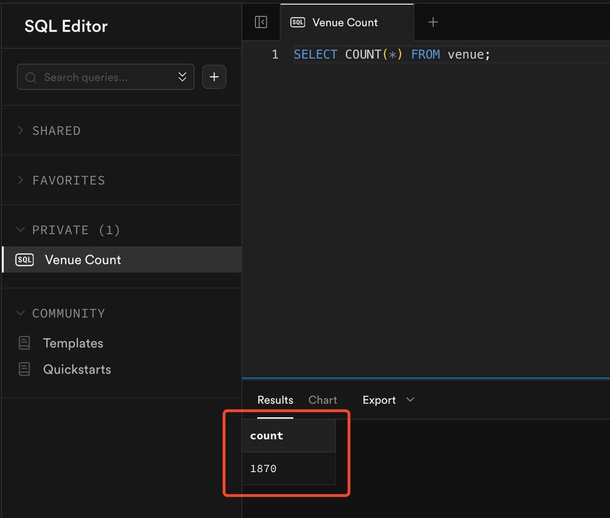yeem_chantha's tweet photo. Here is the proof on Supabase SQL Editor https://t.co/BECkleUvzt