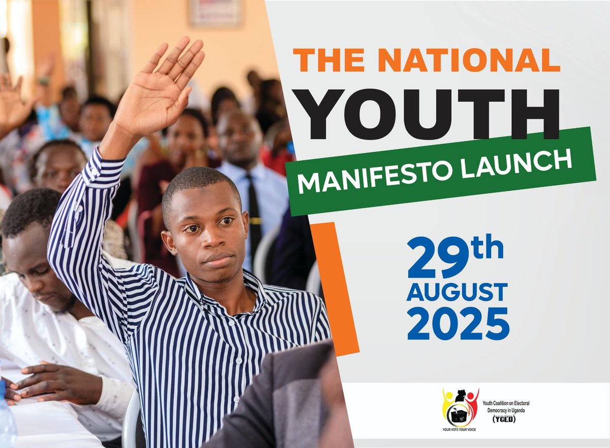 AYDLinkUg's tweet photo. Lets all mark the date😎

Don't miss out! 

Register now 👇
https://t.co/bXI1fAyuIh

#YouthManifesto #YouthParticipation #YouthVoicesMatter https://t.co/rGE3vbsIX9
