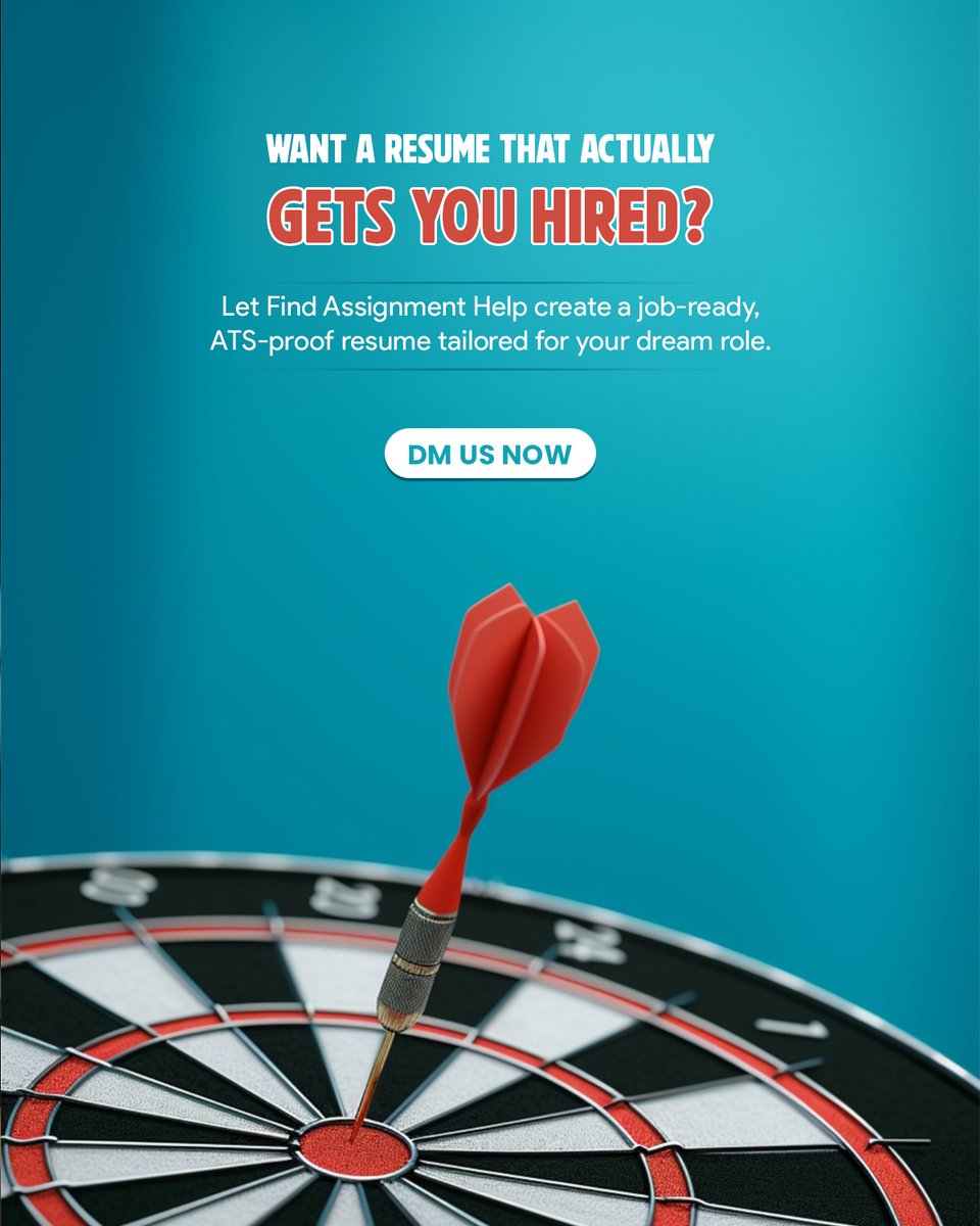 AssignmentFind's tweet image. 📷 Is Your Resume Secretly Killing Your Job Chances?
📷 DM us now or visit
📷 findassignmenthelp.com
#cv #resumetips #resumewriting #resumehelp #resumewriter #findassignmenthelp #UKStudentvisa #ukstudents #UKStudentLife #AustraliaStudyVisa #canadalife #canadavisa #canadalife