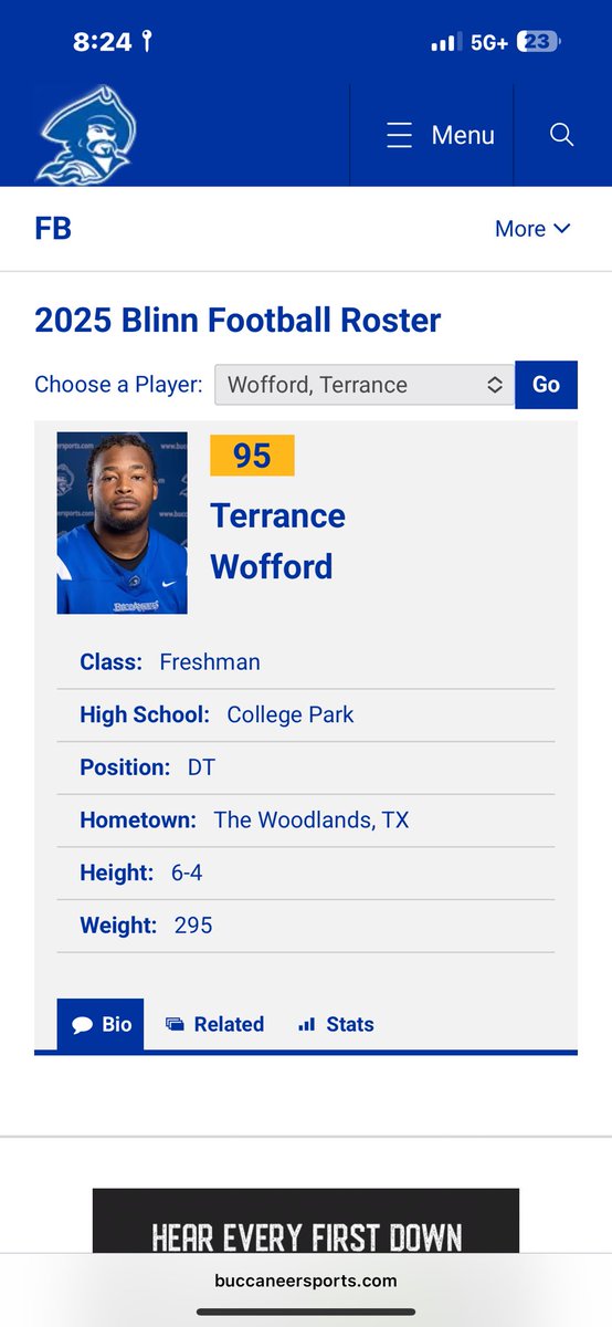 Terrance Wofford tweet media