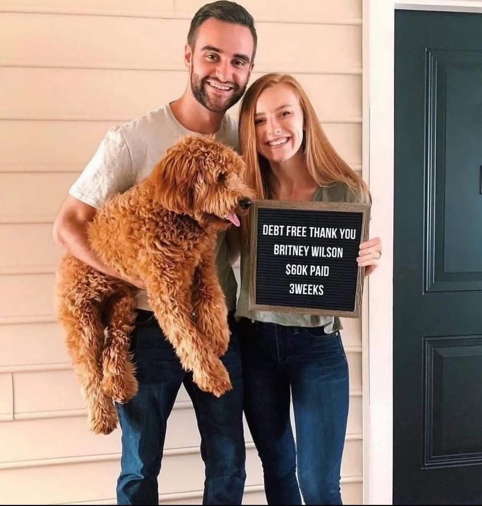 5jhuj's tweet photo. From debt to financial independence! My journey started with Britney's trading guidance. Now I'm debt-free and in control. You can do it too! Reach out and start your journey to financial freedom! 💰 #DebtFree #FinancialFreedom" https://t.co/72wcS00asT