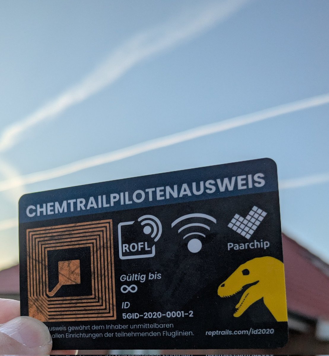 Die <a href="/ChemtrailsDE/">Chemtrailpilot*innen 🇩🇪</a> Kolleginnen und Kollegen waren schon fleißig 👍