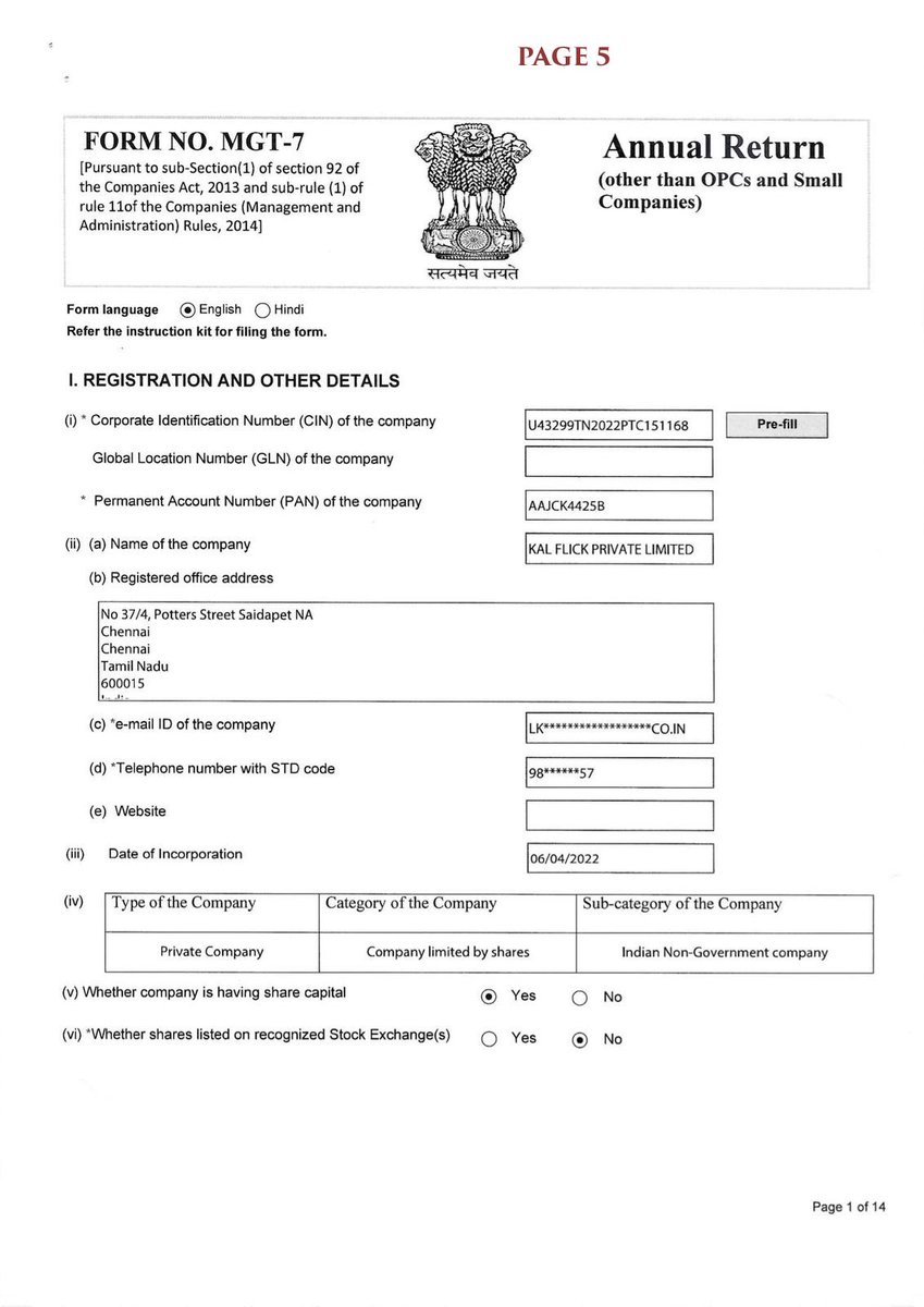 _PatilVishwajit's tweet photo. The claim of #Leo collecting ₹600 crores is a complete Fake & Lie.
Proof: The production company Kal Flick has officially filed its annual income statement showing only ₹404 crores. The profit made was less than ₹200 crores. #ThalapathyVijay
#Leo #LeoFakeBoxOffice #Rajinikanth #CoolieBlockbuster #Coolie