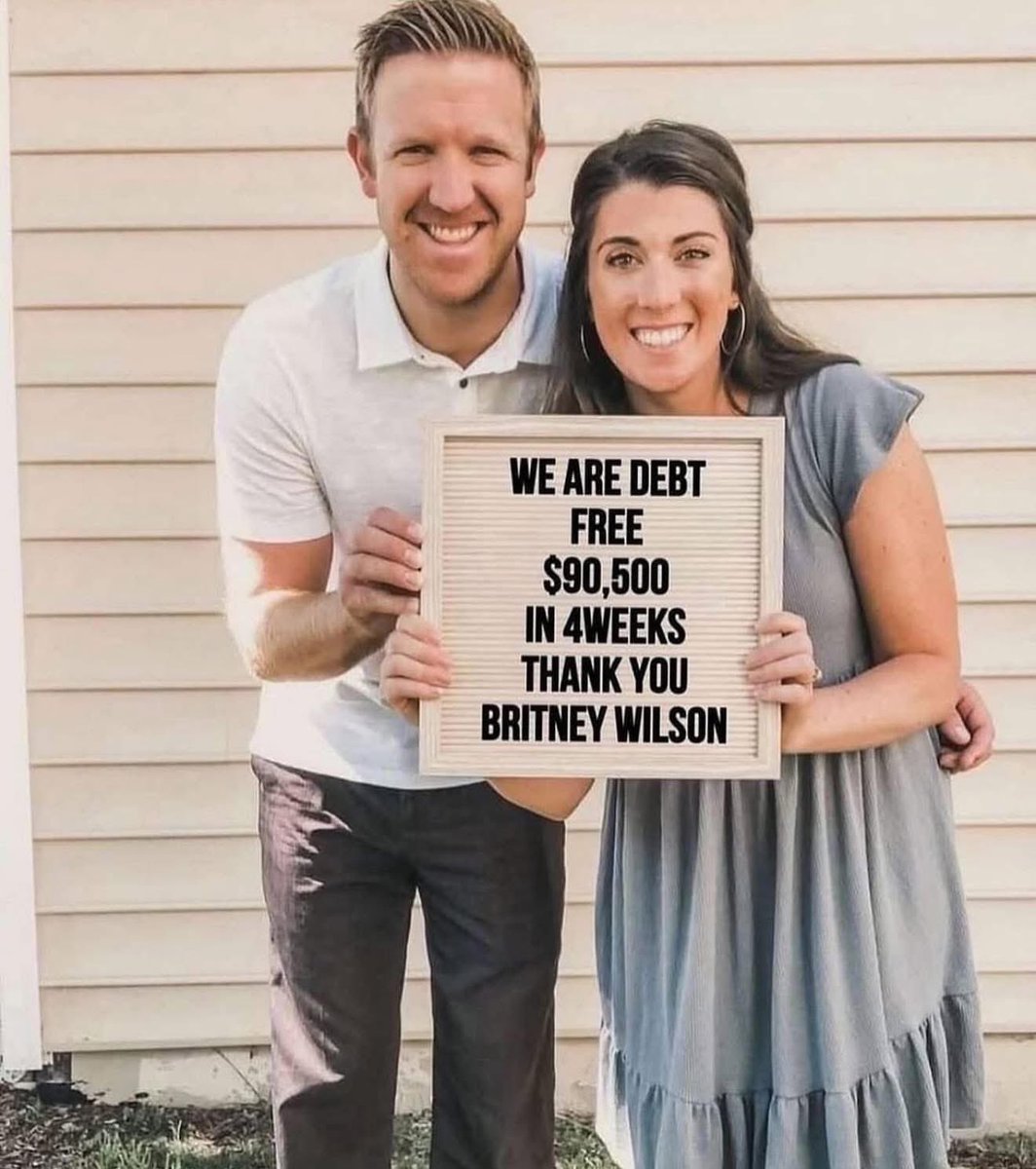 5jhuj's tweet photo. WE'RE DEBT FREE! 🎉 Paid off over $90,500 in 9 weeks! Thanks to Financial Peace University and God's guidance, we're debt-free! It can be done! 🙌 #debtfree" https://t.co/pweBtCafng