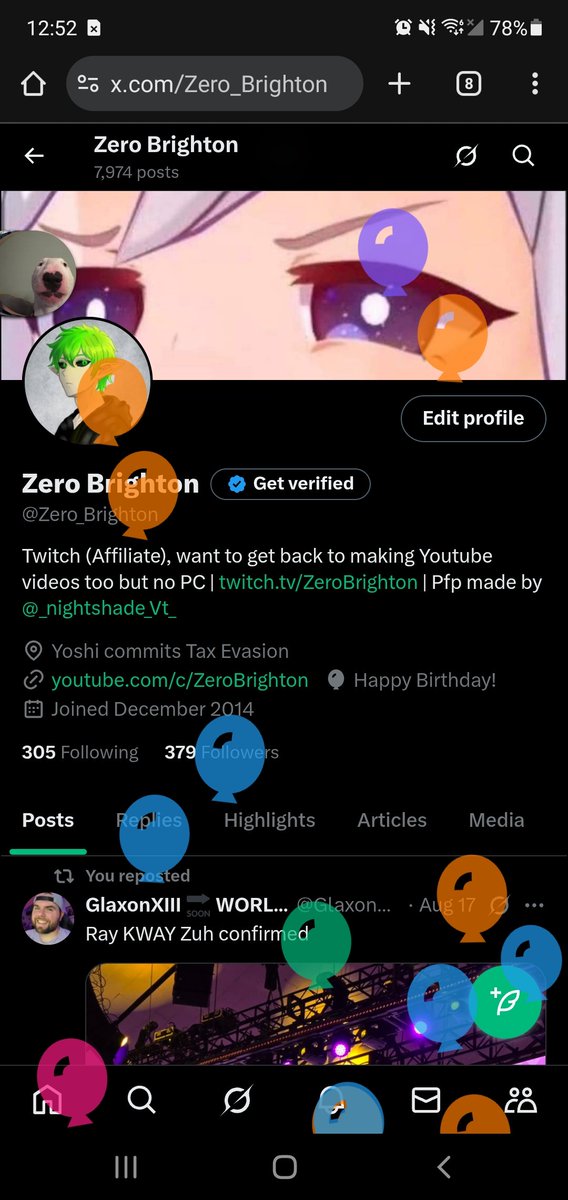 Zero_Brighton's tweet photo. Am 27 now https://t.co/Seg4E6iwHi