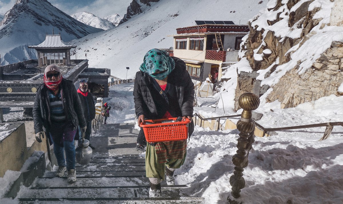 A few more from the series I shot in spiti in winter.