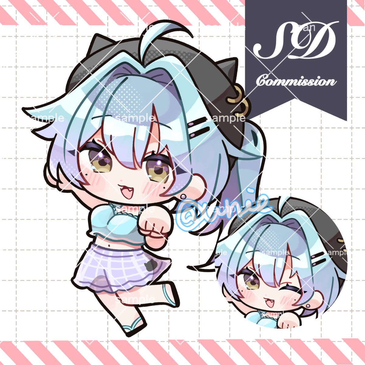 #SKIMA #Commission
ご依頼いただきありがとうございました🐱