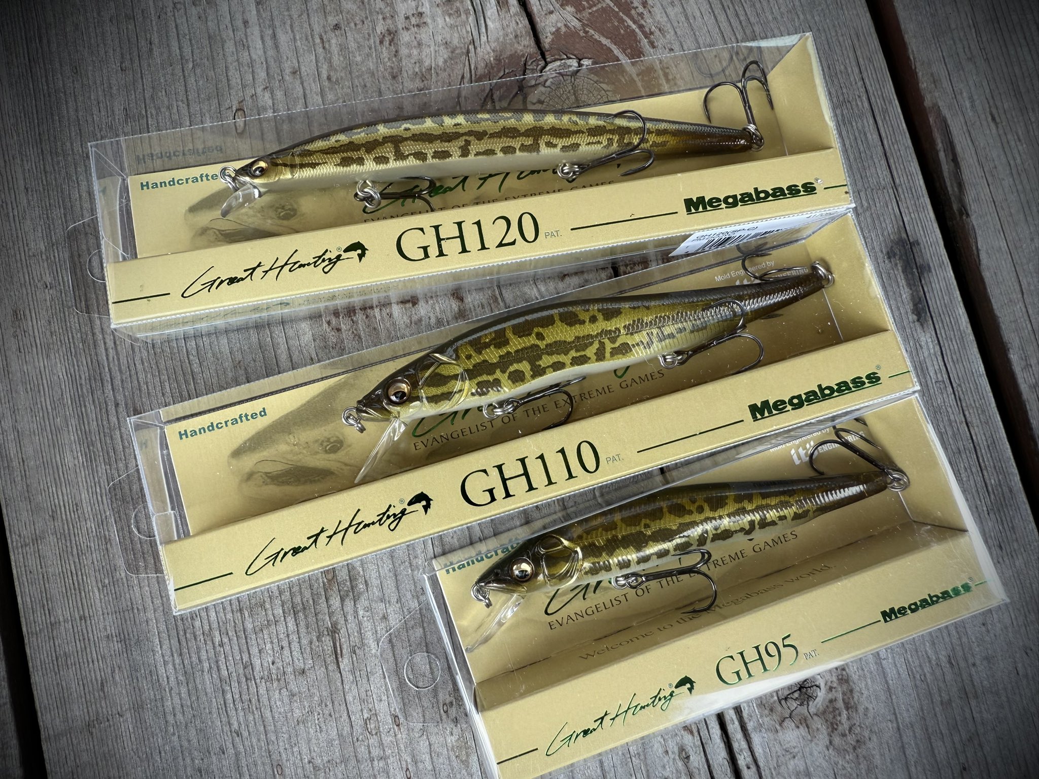 メガバス 限定 グレートハンティング GH95 GH110 ドジョウ Megabass 