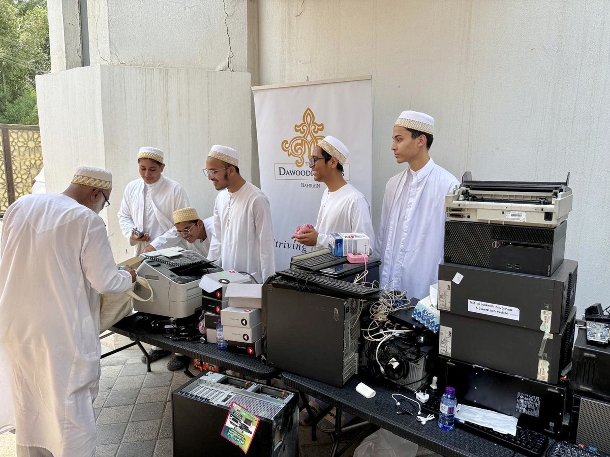 For many of us, old phones and laptops end up in a drawer, forgotten. But in #Ajman and #Bahrain, members of the Dawoodi Bohra community turned that clutter into a mission. 
They organised e-waste drives, transforming forgotten electronics into a force for good. This