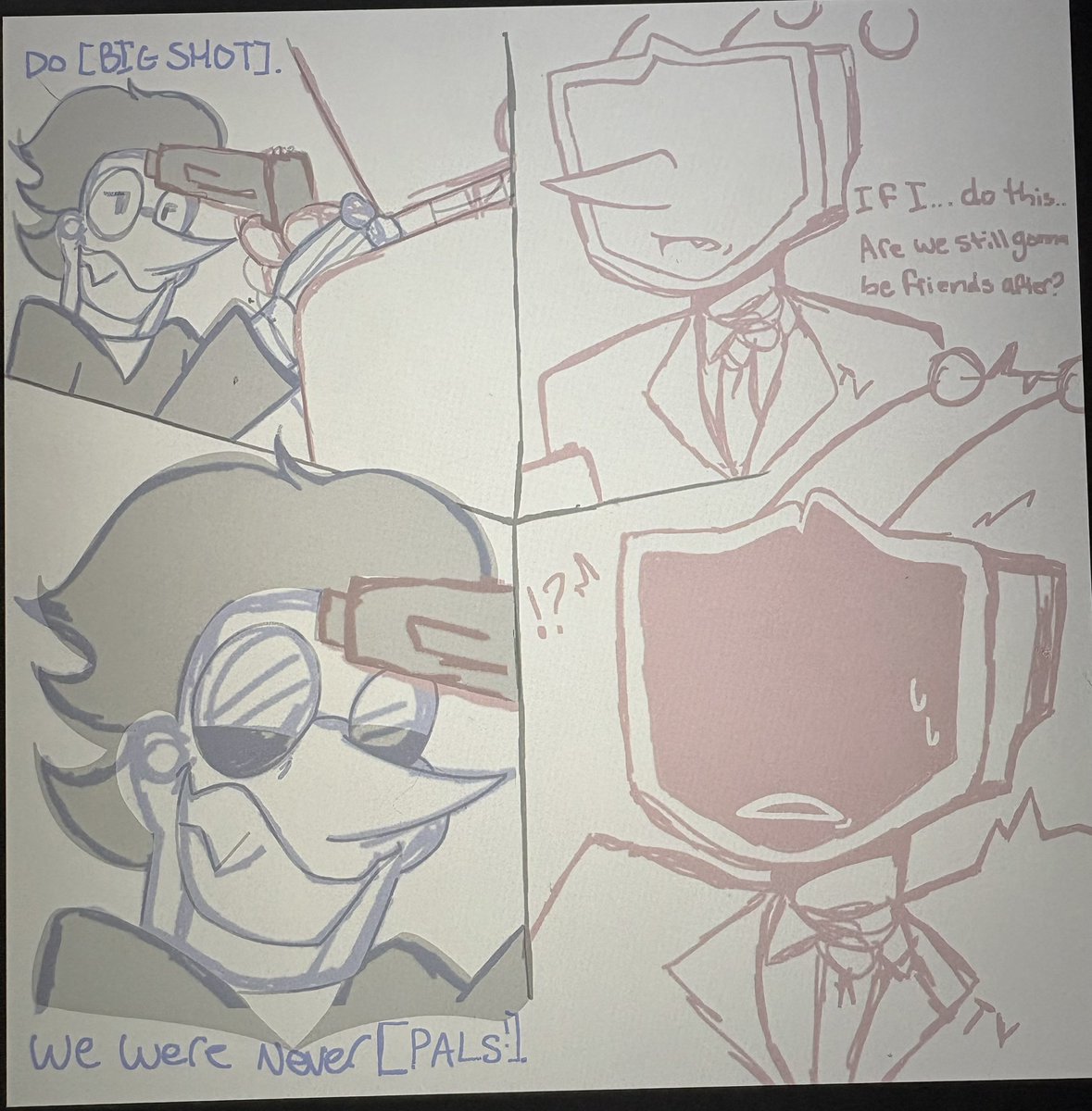 Idk if I’ll ever finish this WIP but I wanted to create #spamtenna angst based on #TADCEp6 😩

#wip #deltarune #spamton #tenna