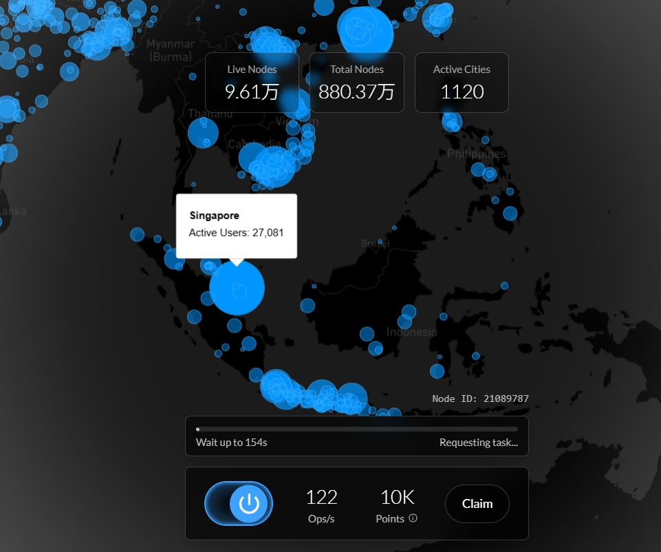 Sling007Y's tweet photo. @NexusLabs Country : singapore 
Node id :21089787 
Address : 0xb0977C800851393F3A8E3FD0ECDfef18943dC0F9 https://t.co/3GFIMiNx91