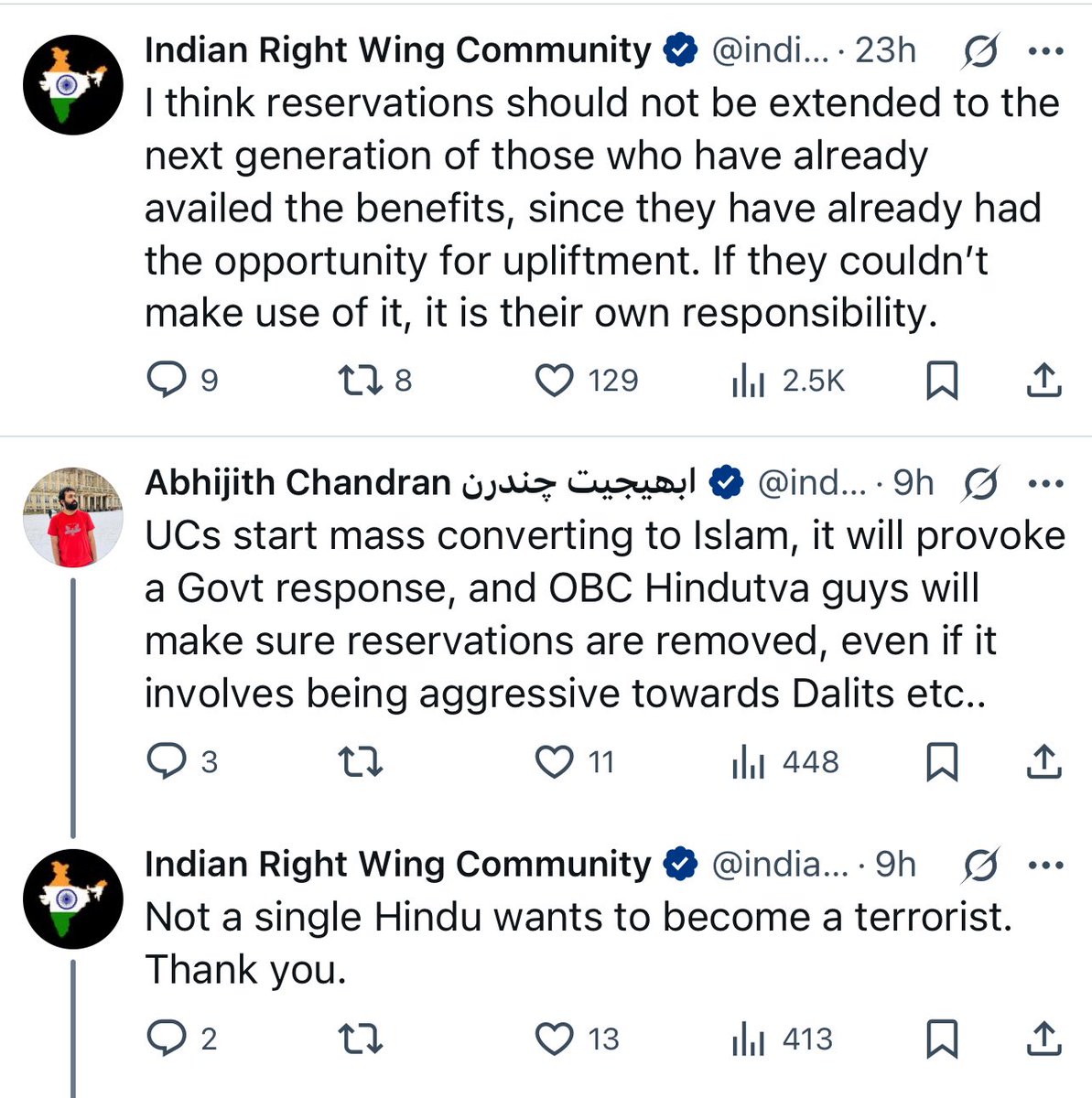 Starting from the first terrorist of 🇮🇳 who killed Gandhi, to the guys who killed Graham Staines &amp; 2 kids, to those who killed 2000 Muslims, these #RSSHOLES are the worst terrorists in this world. And they have the audacity to call common people who follow Islam as terrorists!