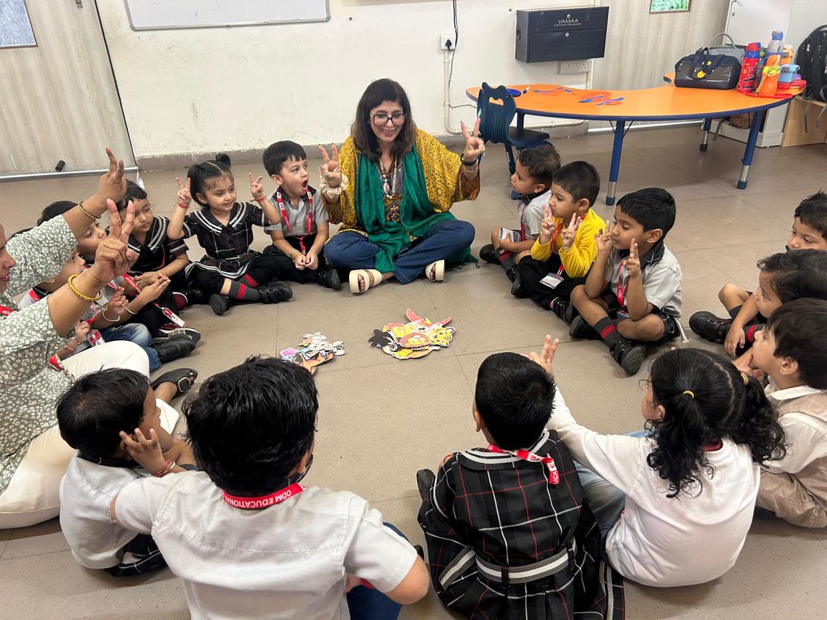 ODM_Intl_GRG's tweet photo. 🦁🌿 Exploring the Animal Kingdom at ODM! 🌿🐒

Our curious Nursery ODMians had a roaring good time discovering animals, their sounds, and habitats. 🐧✨

#GrowWithODM #LittleLearners #FunWithAnimals #ExploringTogether #NurseryFun #HandsOnLearning #JoyfulLearning #MiniJungle https://t.co/NZB15AGutY