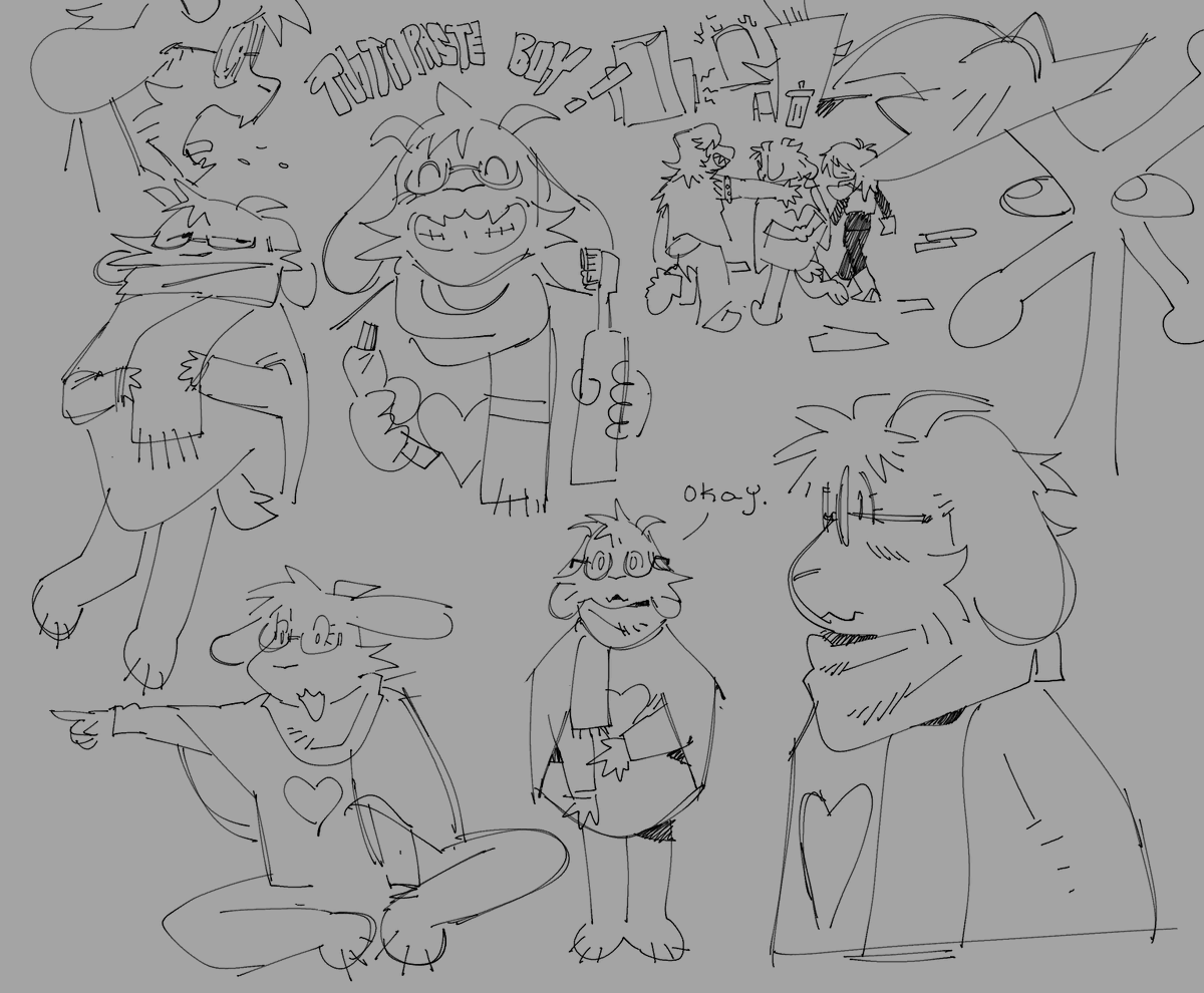 finally got a ralsei design down im happy with