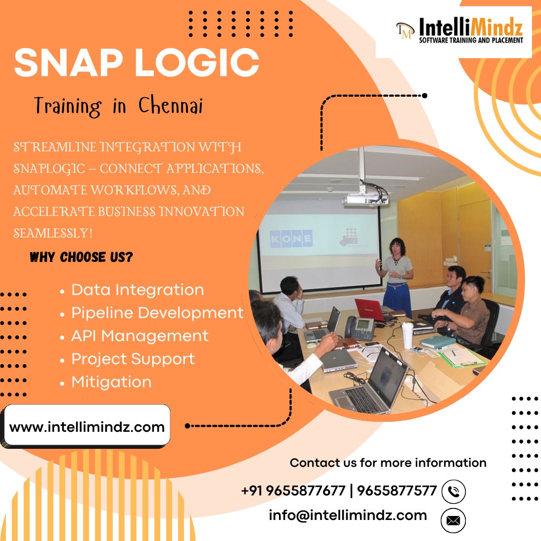 aliceclara_12's tweet image. Accelerate your integration skills with our SnapLogic Training in Chennai. Unlock smarter data connectivity today! 🚀
bit.ly/4dcX5hA
#SnapLogic #IntegrationTraining #DataIntegration #AutomationTools #ChennaiTech #SnapLogicTraining