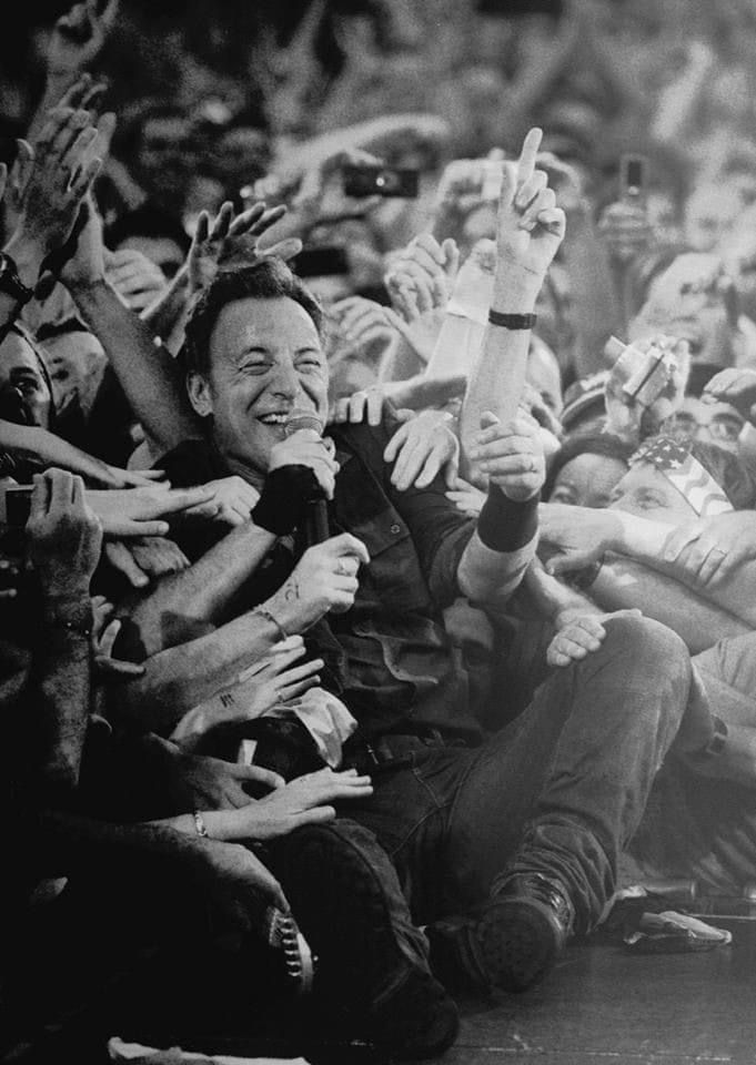 In the crowd I feel at home

- Out in the street