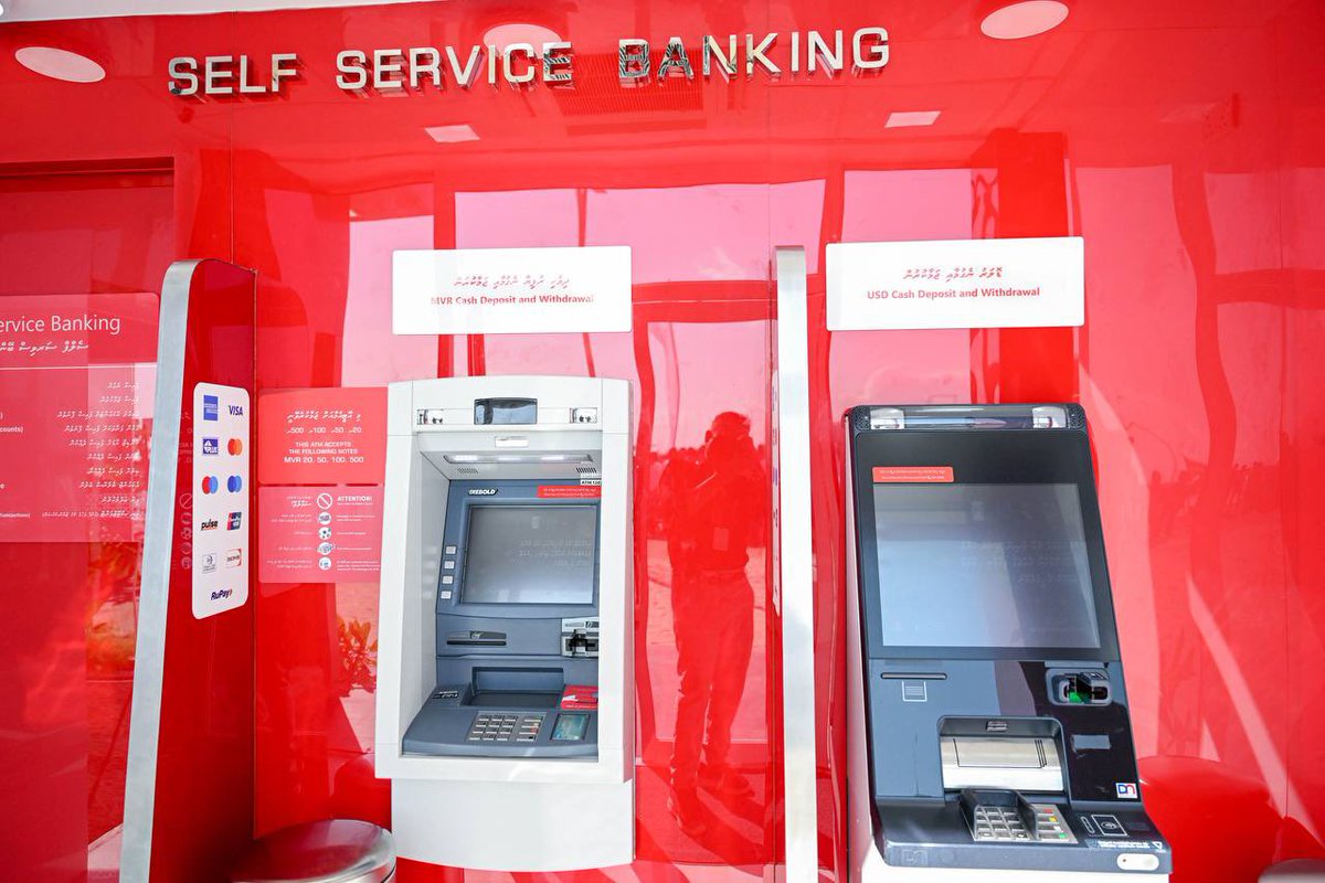 The President's Office (@presidencymv) on Twitter photo President Dr <a href="/MMuizzu/">Dr Mohamed Muizzu</a> inaugurates the new BML branch and USD ATM in AA. Ukulhas, providing residents with more convenient and accessible banking services.
#RayyithunGaathah #AlifuAlifuVisit President Dr <a href="/MMuizzu/">Dr Mohamed Muizzu</a> inaugurates the new BML branch and USD ATM in AA. Ukulhas, providing residents with more convenient and accessible banking services.
#RayyithunGaathah #AlifuAlifuVisit