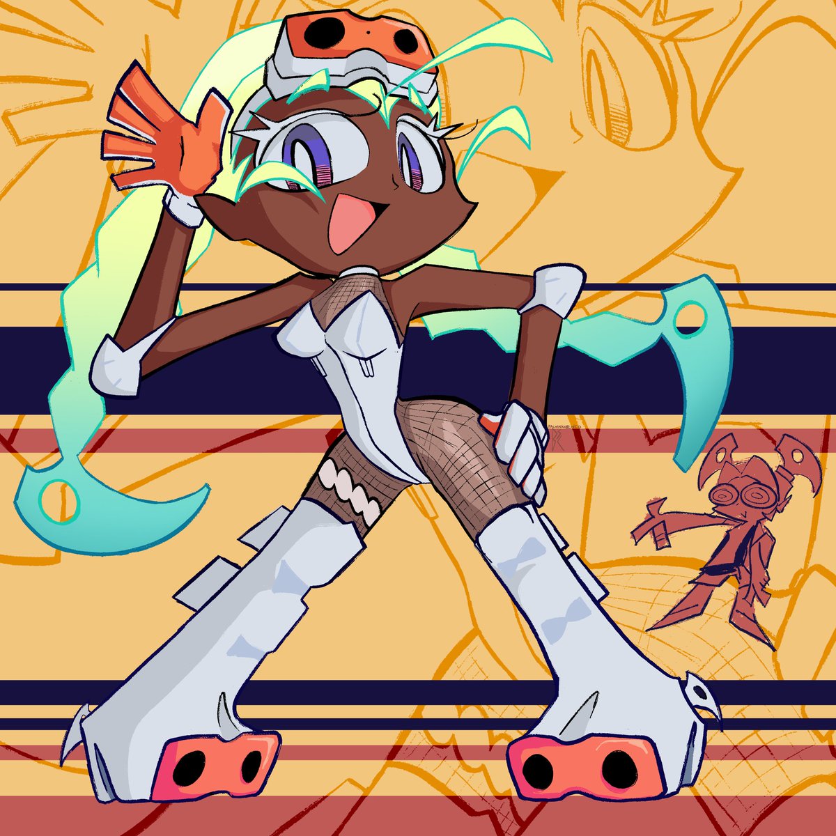 Might be surprising to some but I didn’t like how the last drawing I did of her came out. So I drew her again.

Gunsmith Bitch (The Squeakuel)