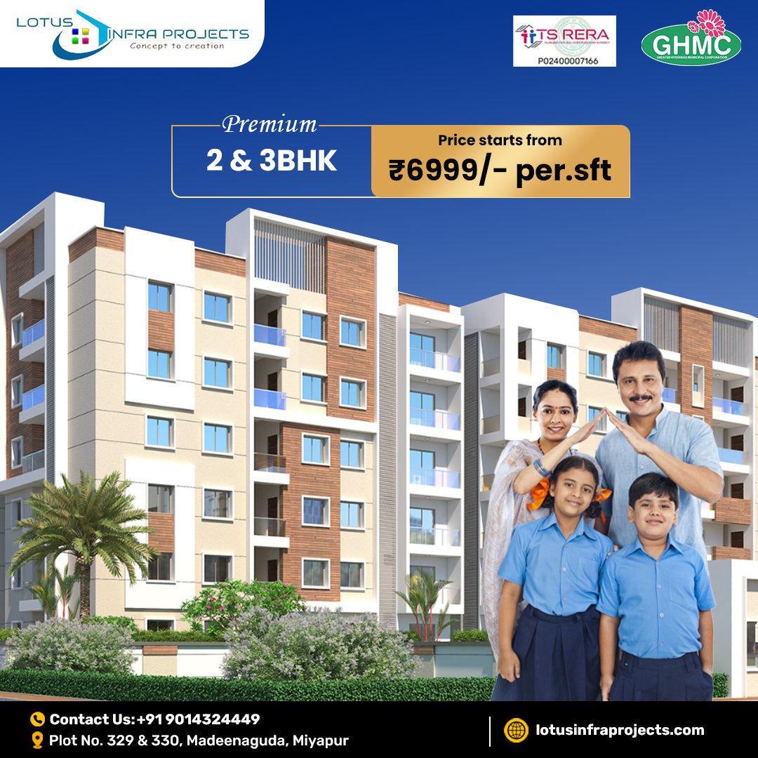 InfraLotus's tweet photo. https://t.co/PiTnbXLvis
Opt for the finest real estate solutions with Lotus Infra Projects. Experience the epitome of joy with happy homes that forge happier families. 
Dive into https://t.co/yBHfV4gPhO