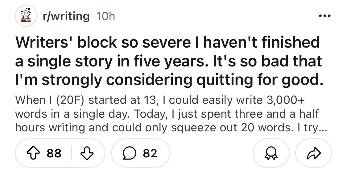 This is going to sound harsh but if you don't have some unceasing compulsion making you write, why the hell would you do it? There are a million better ways to spend your time. Take the "block" as a gift and go outside.