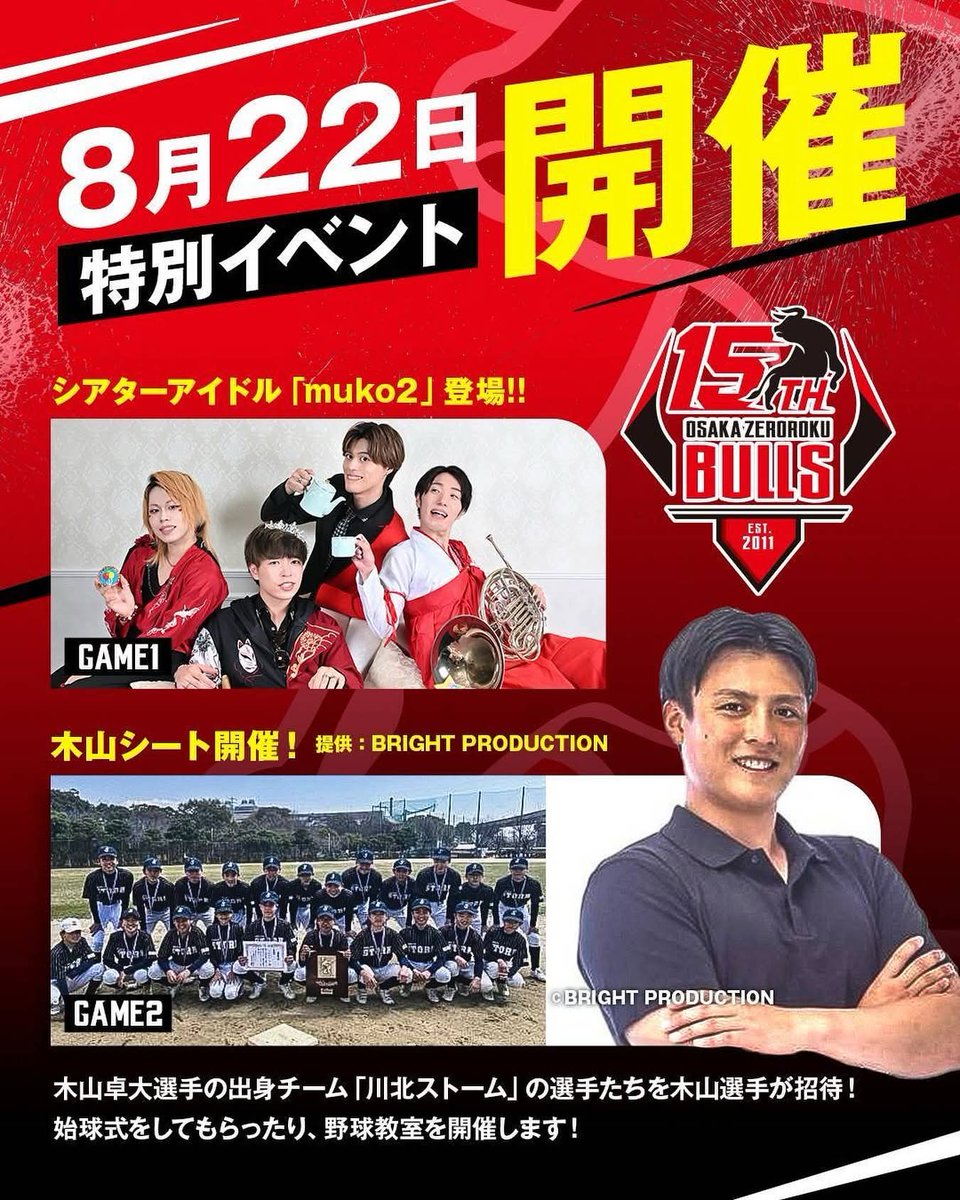 SP05283622's tweet photo. いとこの坊主が22日投げます⚾
ボロボロになるまで投げろ☺
#06BULLS #独立リーグ #硬式野球 https://t.co/NfUvwJhlev