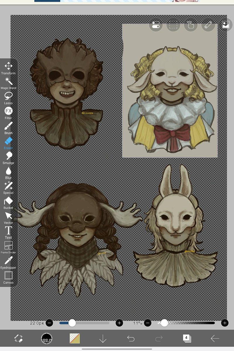 Still need to render the clothes but I think this looks good enough ∩(✧Д✧)∩
 (mentally screaming)
#yaelokre #meadowlark #clementine #cole #perrine #kingsley #art #drawing