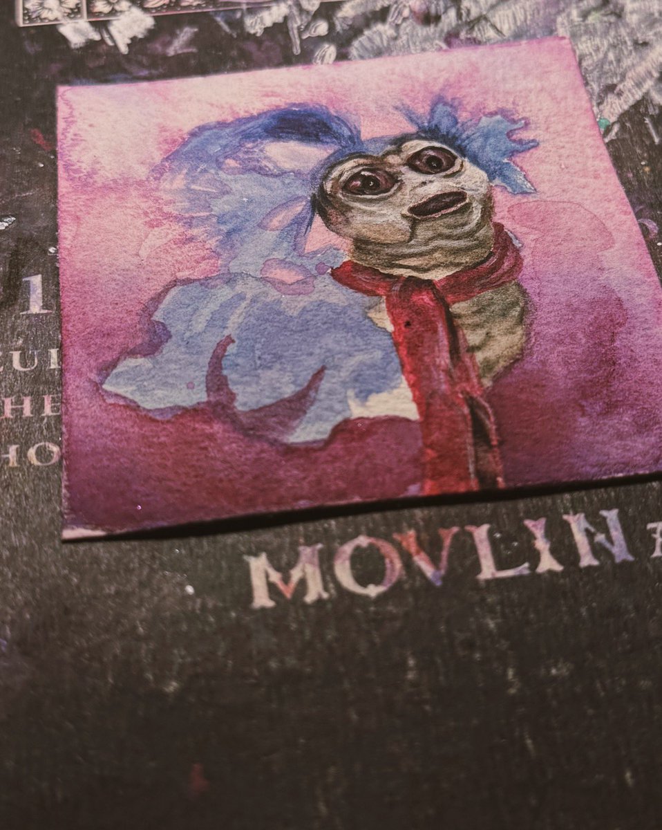 He’ll be up for grabs tomorrow ♡
#Labyrinth #WIP