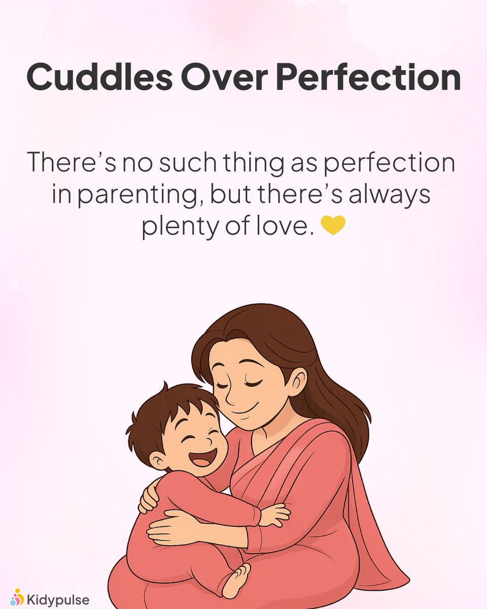 kidypulse's tweet photo. 🌸 Cuddles Over Perfection 🌸

Parenting isn’t about having everything in place — it’s about cherishing the quiet, imperfect moments together. 💕

for more parenting tips : https://t.co/tutQukPoWP

#TrendingNow  #parentinghacks  #Parents https://t.co/nBAWUJNCC2