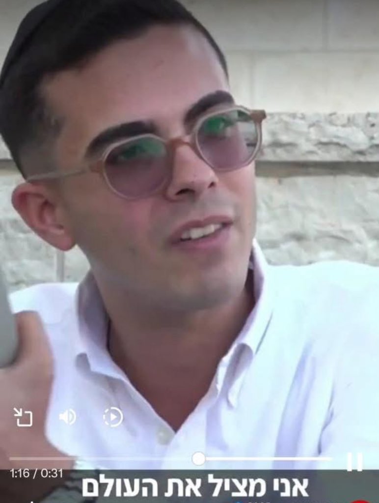 או שהתקשורת משתפת פעולה עם קמפיין חרדי שנועד לשמר את ההשקפה לפיה אין ללכת לצבא גם אם אתה לא בישיבה, השקפה שנסדקה אצל מי שלא לומד והמצב במדינה נוגע בו. ולשם כך מביאים בחור תלוש מעולמה של תורה שידברר
או שזה קמפיין דת״ל שנועד להציב מראה למגזר החרדי. 
תראו אותו, אלו פני הדור