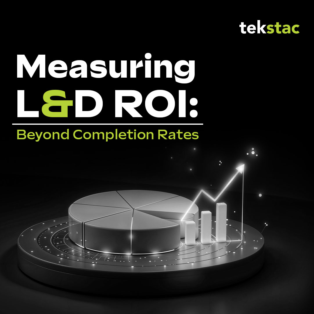 TekstacHQ's tweet image. Measuring L&amp;amp;D ROI? It’s time to move beyond completion rates. 🚀
Here’s what forward-thinking teams are tracking instead 👇
#LnDAnalytics #LearningROI #BusinessImpact #HRTech #Tekstac