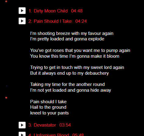 【全アルバム・歌詞公開】New!

Bandcampにて、過去のアルバム全曲の歌詞も公開しました。
ぜひご覧ください！

Hebi Katana-s/t
hebikatana.bandcamp.com/album/hebi-kat…

Impermanence-無常
hebikatana.bandcamp.com/album/imperman…

III
hebikatana.bandcamp.com/album/iii