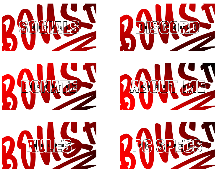 YoBoush's tweet photo. Stream Revamp I made myself https://t.co/LpaiEs6dOU
