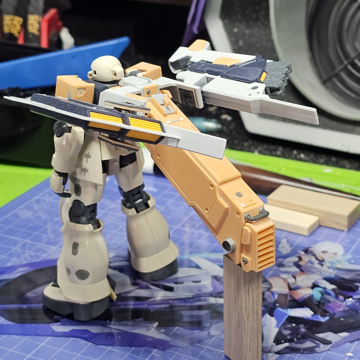 ao_un's tweet photo. Hg 1/144 MS-06F-2 Zaku II F2 part 3
#zaku #MS06F2 https://t.co/HDJSulcPSr