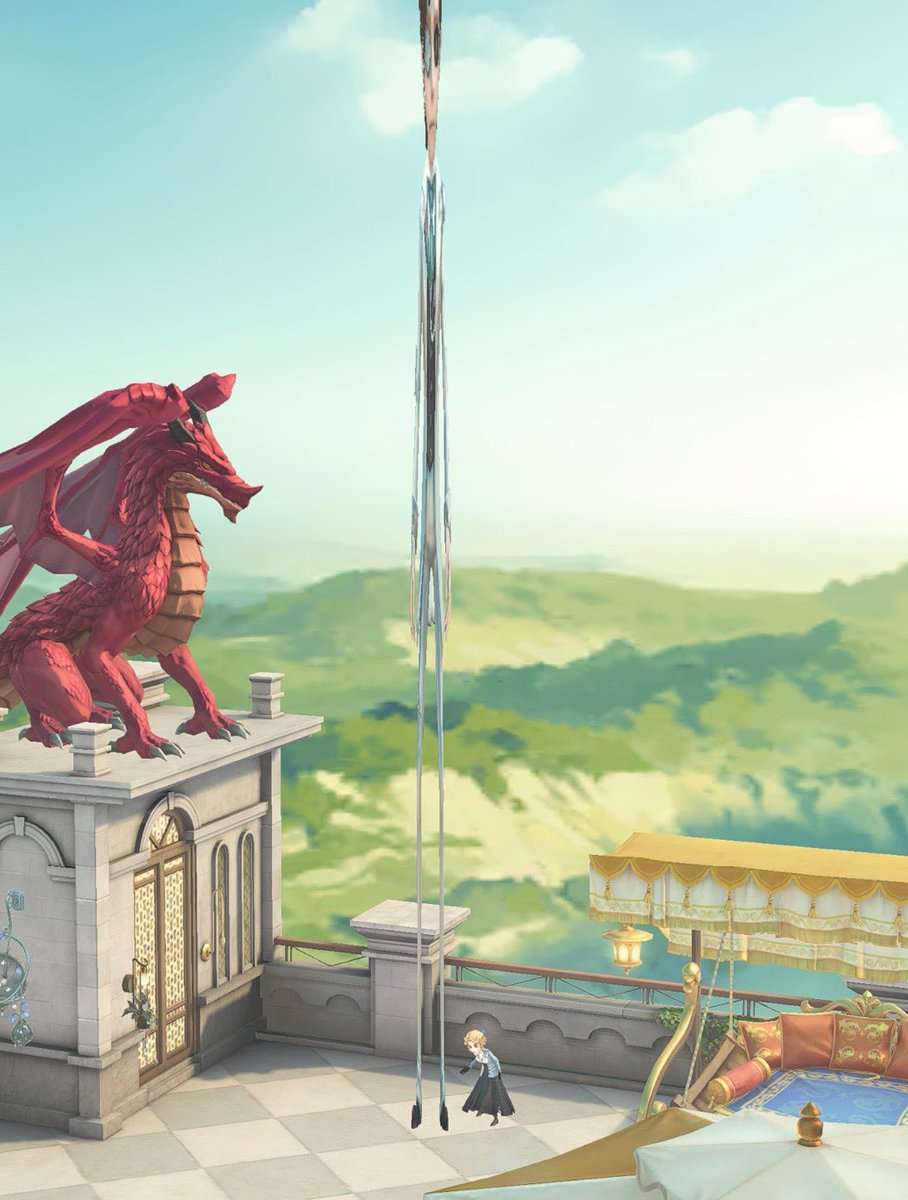 쇼파 가구 버그 났는데..앉은 상태로 팀 초대하면 저렇게 길쭉한 상태로 돌아다님..