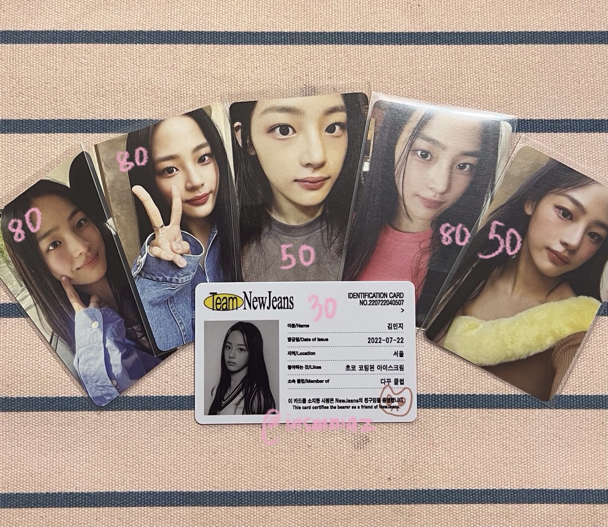 insmniaz's tweet photo. wts lfb ph 

onhand assorted stayc newjeans pcs 

10/10 condi, payo, prices are nego - 3 days rsvn/dop

dm to claim huhuhuhu

t. stayc newjeans yoon seeun isa hanni minji mmt pob chicago bluebook weverse bucket hat https://t.co/VnNgO0K46C