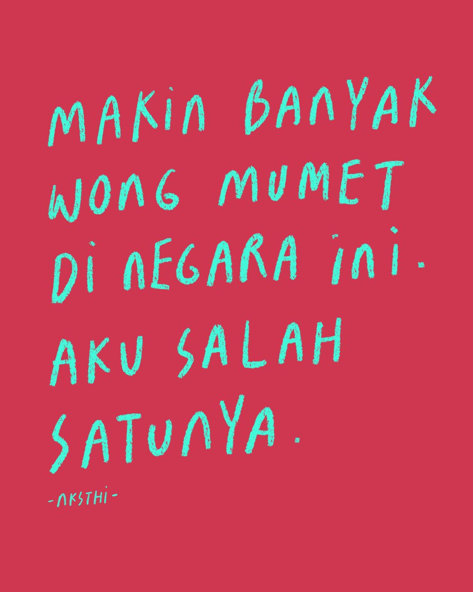 Nanti Kita Sambat Tentang Hari Ini tweet media